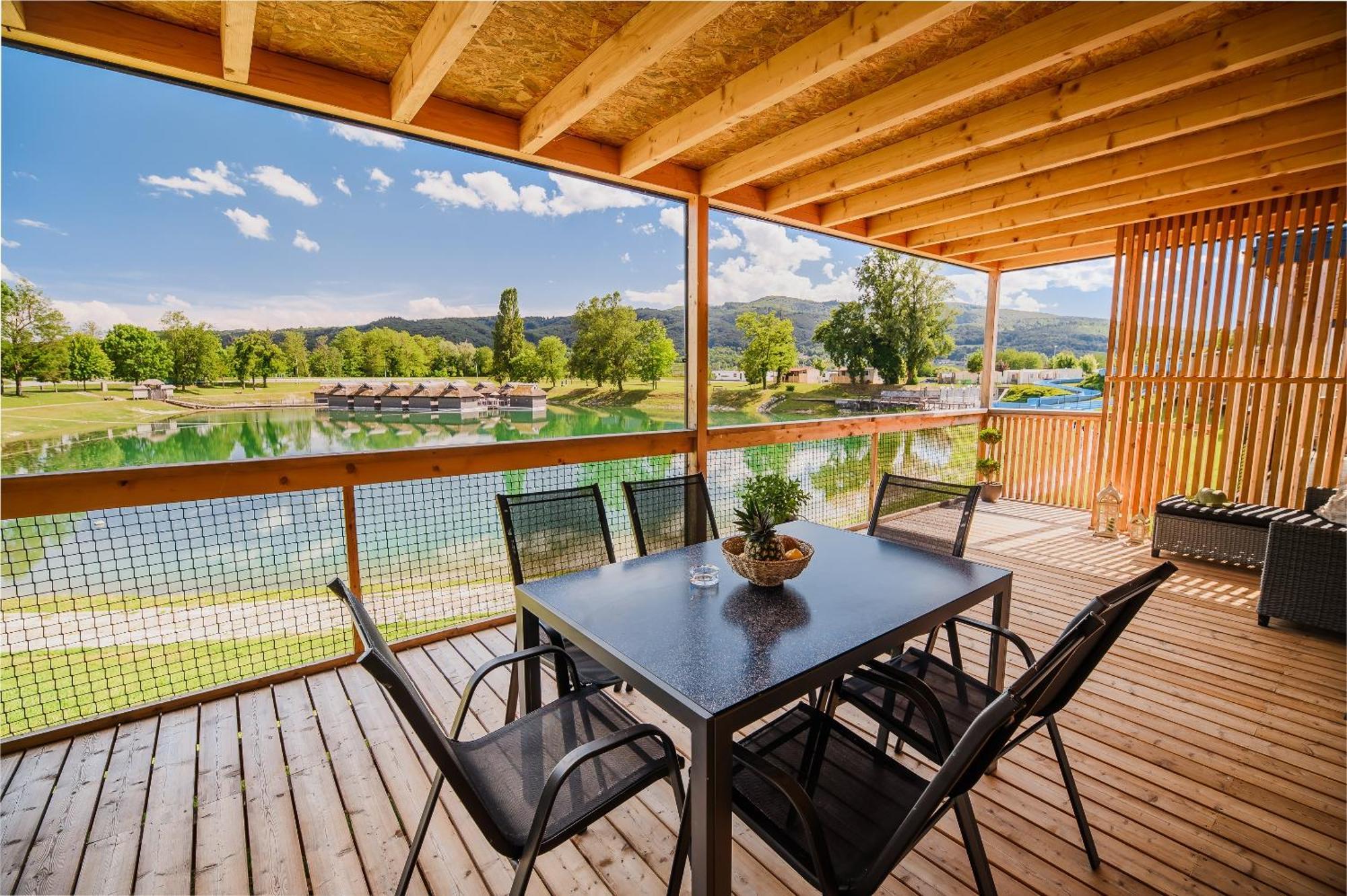 Deluxe Lake View Mobile Homes With Thermal Riviera Tickets كاتيز أوب سافي المظهر الخارجي الصورة